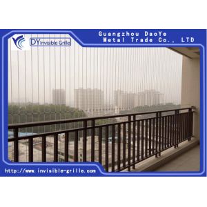 Buy cheap 316 Grade Stainless Steel Wire Balcony Invisible Grille for Modern Interior from wholesalers