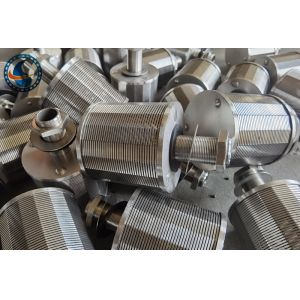 China Wedge Wire Screen 304 Stainless Steel Filter Nozzles OD 53mm wholesale