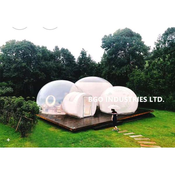 Professional Design Inflatable Bubble Tent with Bathroom Living Room and Bedroom for Outdoor Adventures