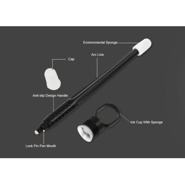 Individual Medical Packing Disposable Microblading Pen With 18U Blade / Brushes