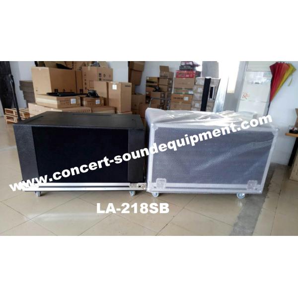 Line Array Sound System / 2x18" Horn Loaded 4ohm 1200W Subwoofer For Concert And Living Event