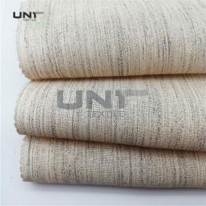 China Fused And Non Fused Hair Interlining Rayon For Men's Jacket wholesale
