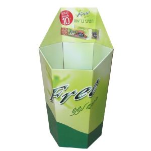 China Commercial Shop Dump Bins , Durable Cardboard Display Cubes For Chocolate wholesale