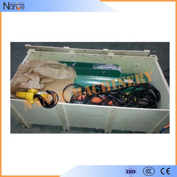 Remote Control CD MD Heavy Duty Rope Hoist 20 Ton With Double Speed