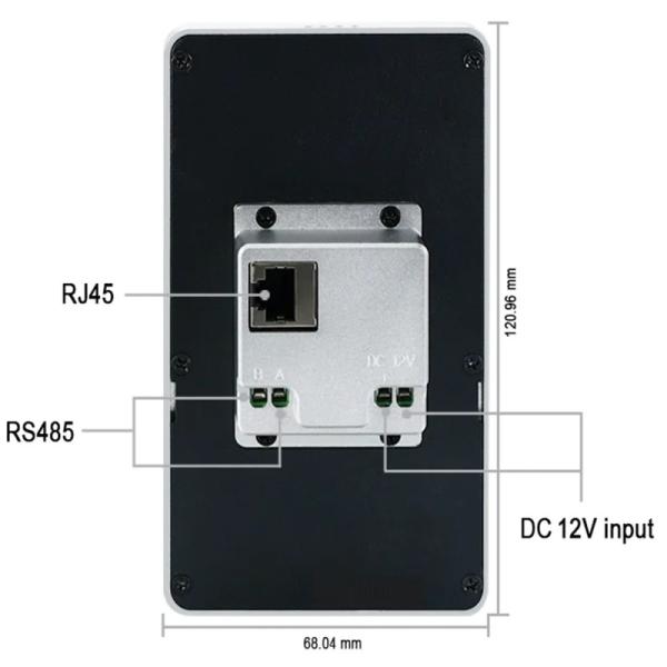 5.5 Inch Poe Touch Screen Monitor 2GB RAM +16GB ROM With Metal Case