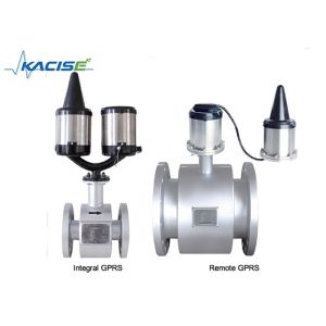 China GPRS Wireless Smart Water Flow Meter , Electromagnetic Type Flow Meter wholesale