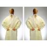 Buy cheap Fluid Resistant Medical Isolation Gowns , Multi Ply Non Woven Surgical Gown from wholesalers