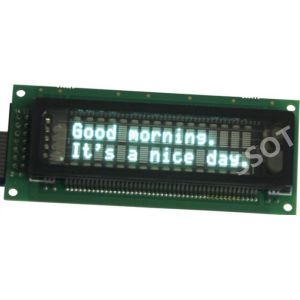 China Self - Luminous VFD Display Module , Character Display Module 16T202DA1J wholesale