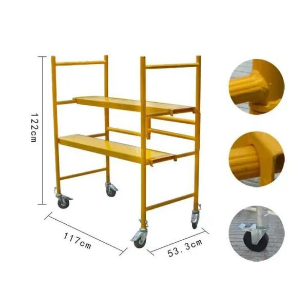 Adjustable Height Multi Function Scaffolding for Different Construction Scenarios