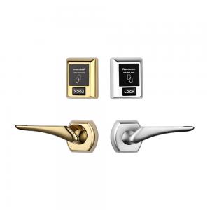 China Easy Installed Golden Separating Hotel Key Card Lock With Convenient System wholesale