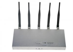 China Wireless Camera Mobile Phone Signal Jammer Blocker With 5 Omni Directional Antenna wholesale