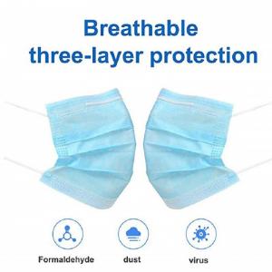 China Soft 3 Layer Non Woven Fabric Mask Gauze Face Mask For Kids And Adults wholesale