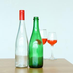 China OEM Frosted Borosilicate Glass Wine Bottle 75cl In Bulk wholesale