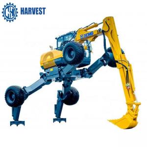 China Max Digging Height 8800mm ET110 Multi Terrain Walking XCMG Spider Excavator wholesale
