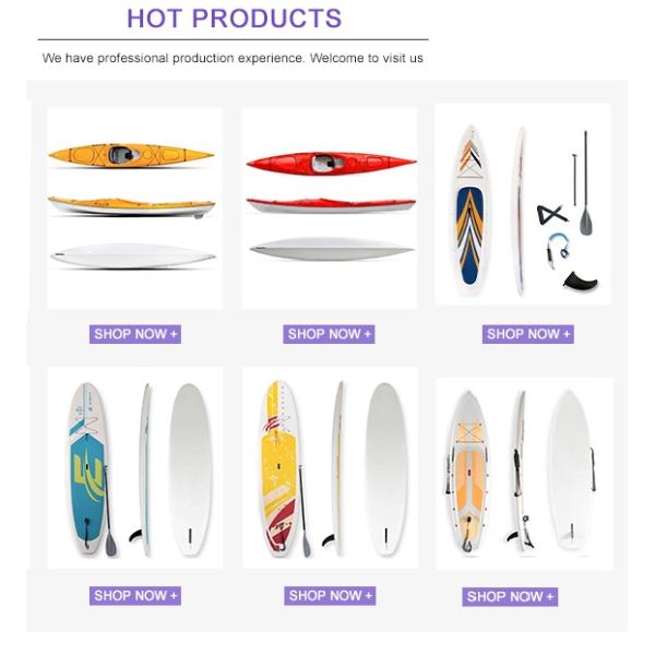 High Quality Maximum Durable Stand Up Paddle Board OEM ODM SUP Paddle Board Plastic Rigid blow molded Board