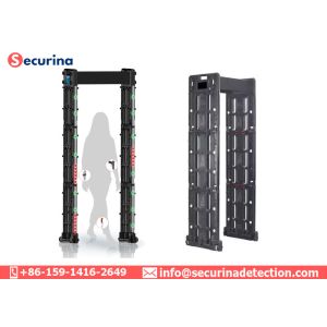 Quick Scanning Airports Security Portable Metal Detector IP67 With Phone Remote