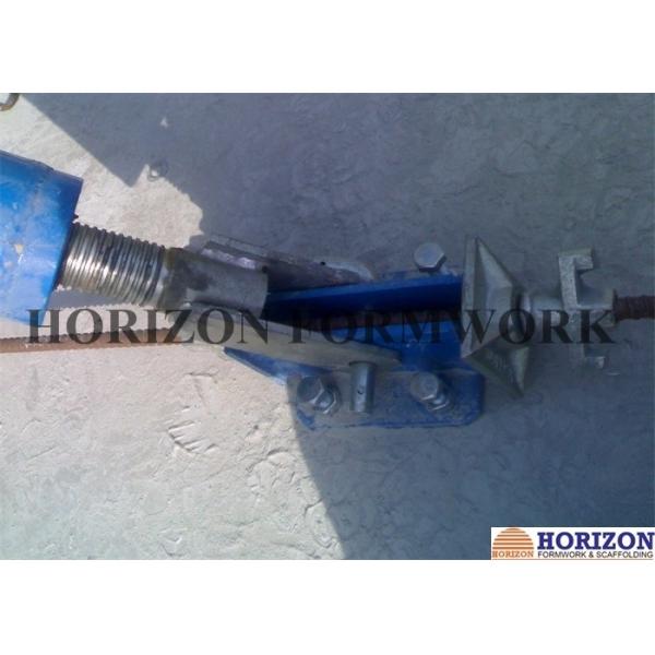 Solid Structure Single Sided Wall Formwork Vertical Waling With Push Pull Braces