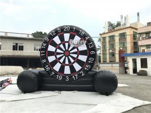 China Customized Outdoor Foot Dart Inflatable Sticky Soccer Dart Board Game wholesale
