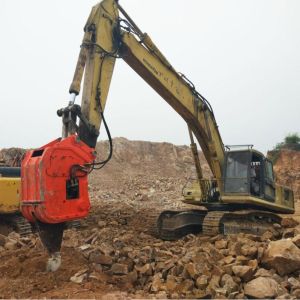 China Vibro Ripper Excavator Ripper Attachment 22-24 MPa Hydraulic Working Pressure wholesale