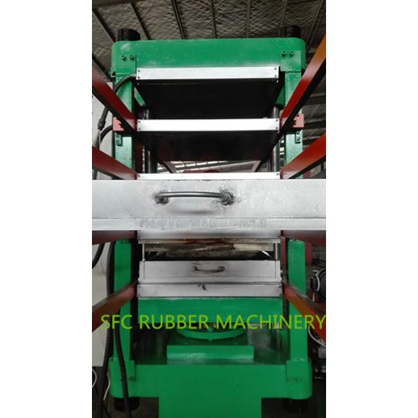 Customized Push Pull 4 Layer Rubber Tile Making Machine