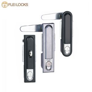 China Push Button Electrical Cabinet Swing Handle Lock wholesale