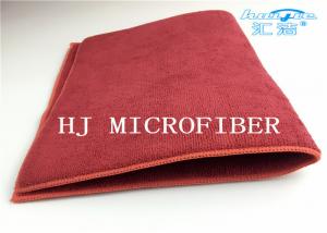 China Red Color 80% Polyester 20% Polyamide Microfiber Towel Cloth Fabric Pad Middle With Sponge Multifunctional Pads on sale