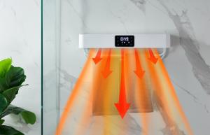 China Heated Towel Warmer Rack Wall Mounted Electric For Bathroom on sale