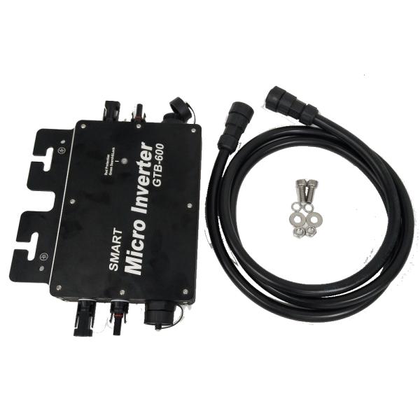 Single Phase 300W 24V Solar Micro Inverter , Micro Grid Tie Inverter