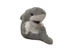 China Shark Shaped Recording Repeating Plush Toy 18 Cm on sale