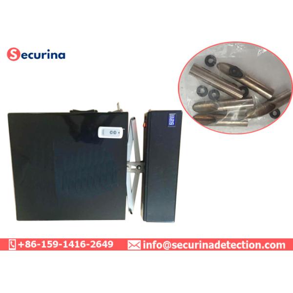 Folded Up Tyre Killer Spike Barrier Die Castings Scleroid Zinc Alloy For Vehicle Entry Control