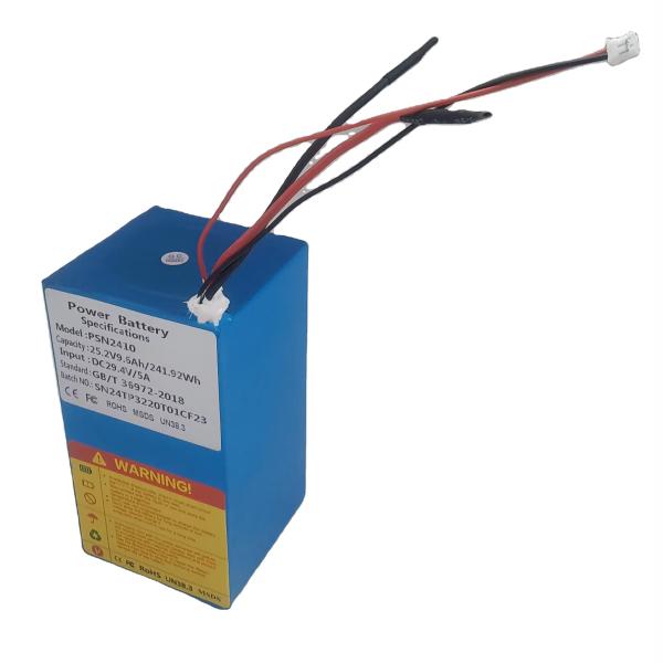 24V 10Ah Lithium ion battery pack for electric sweeper power tools 18650 NCM Rechargeable batteries