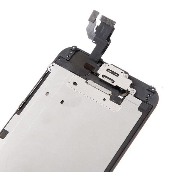 For OEM Compliant Apple iPhone 6 LCD Screen and Digitizer Assembly with Frame - Black - Grade P