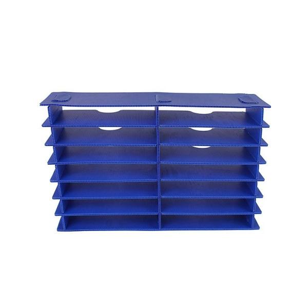 Hollow Reusable Sheet Box Dividers Plastic PP Corrugated Plastic Cardboard