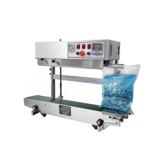 Solid Ink Vertical Sealing Machine With 12mm Sealing Width Adjustable