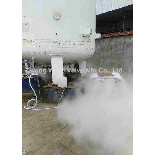 3" 600LB Cryogenic Ball Valve SS OEM ANSI B16.34 Quickly Quenching