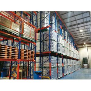 Buy cheap Powder Coated Heavy Duty Industrial Storage Racks , Warehouse Storage Rack from wholesalers