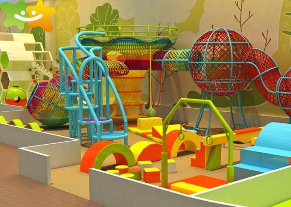 Adventure Park Children Playground Equipment Indoor Baby Soft Play Area
