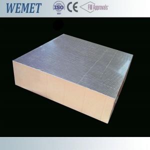 China 20MM HVAC air duct fire retardant phenolic foam insulation board with aluminum foil wholesale