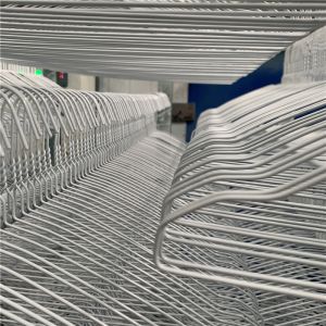 Buy cheap 1.9mm 16 Inch Cloth Drying Hanger , Powder Coating Laundry Wire Coat Hangers from wholesalers