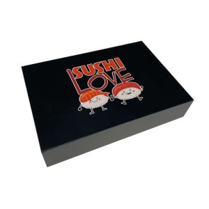 Buy cheap Hygienic Paper Gift Box Foldable Cardboard Paper Sushi Packaging Box Environment from wholesalers