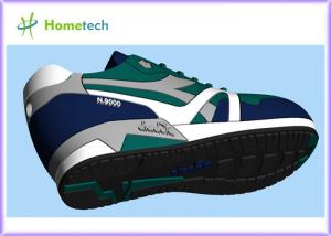 China High Speed sneaker shaped Customized USB Flash Drive , Shoe Shaped PVC USB KEYS wholesale