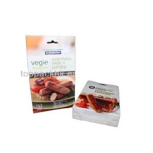 China Laminated Kraft Paper Sausage Packaging Bags Heat Sealed Customized wholesale