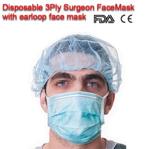 Buy cheap Adjustable Sterile Disposable Face Mask Surgical Non Woven Protective Mask CE / from wholesalers