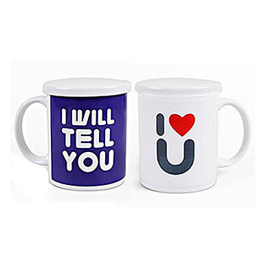 Heat Sensitive Reusable Coffee Cup Custom Magic Mug White AB Grade