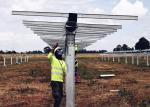 Custom Single Axis Solar Tracker Solar Panel Sun Tracking System