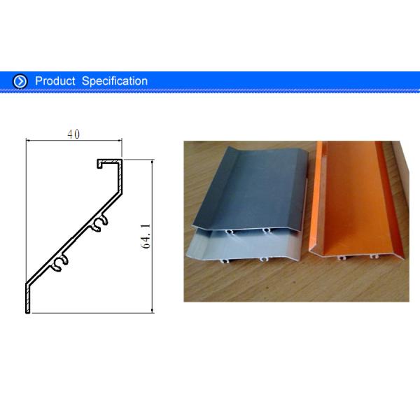 Powder Coating Waterproof Flat Solid External Aluminium Louvres for Window Frame