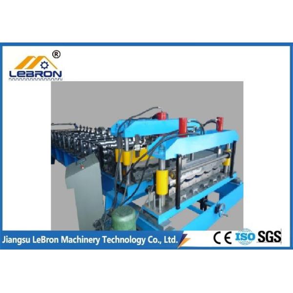 Steel metal profiles roll forming machine adopts new station to increase the solidity of machine