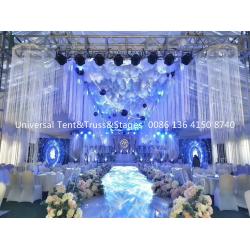 China Luxury Wedding Tent with Lighting Truss and Stage system for sale
