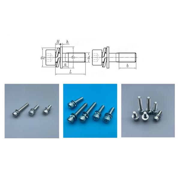 Heavy Duty Grade 12.9 Hex Head Cap Screws with Zinc Coating