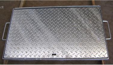 Checkered Galvanized Steel Sheet In Coil , Metal Sheet Roll Hot Dipped